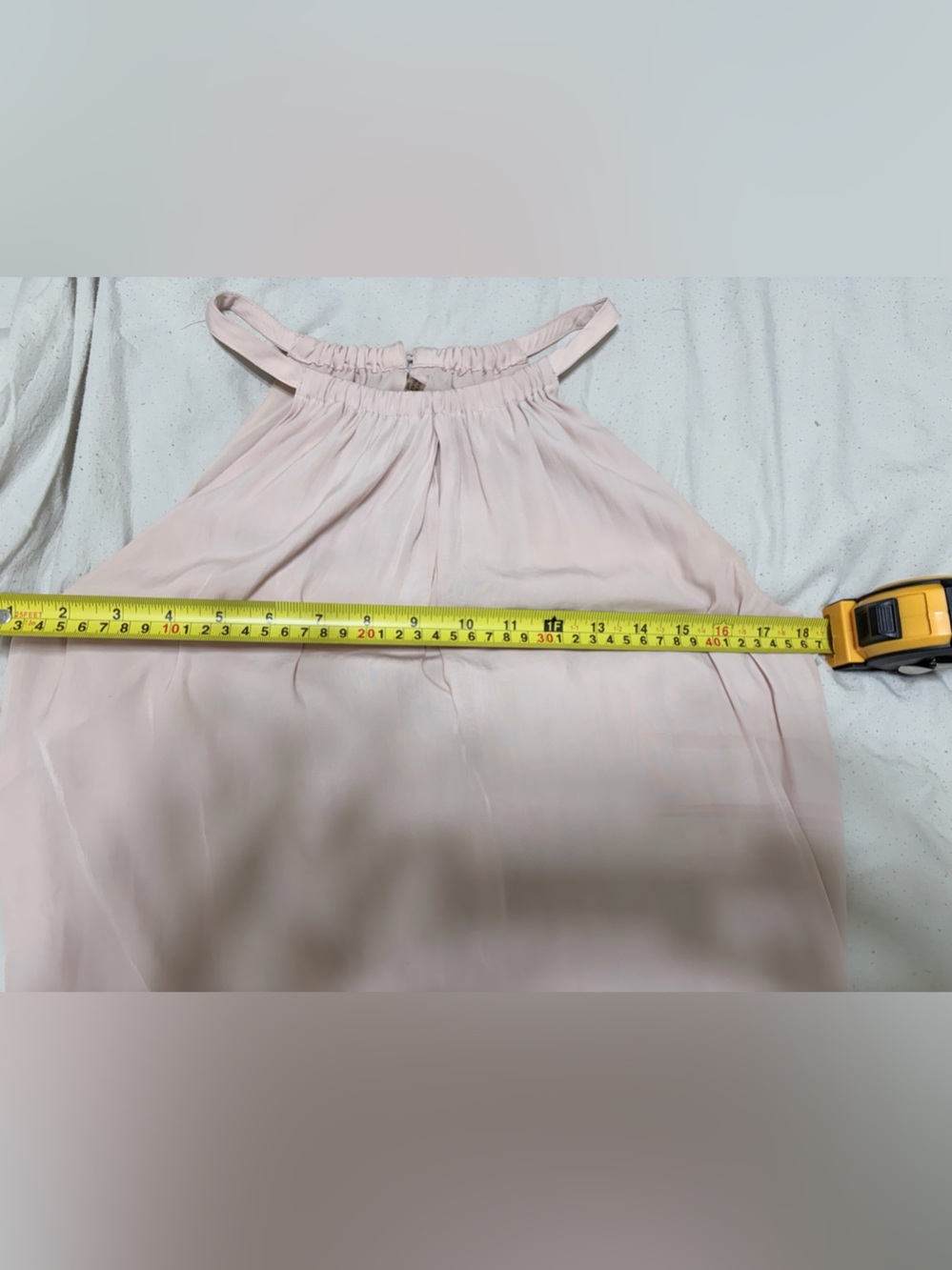 Ramy Brook Dusty Rose Ruffle Tiered Halter Maxi Dress - Size 6 - Picture 5 of 6